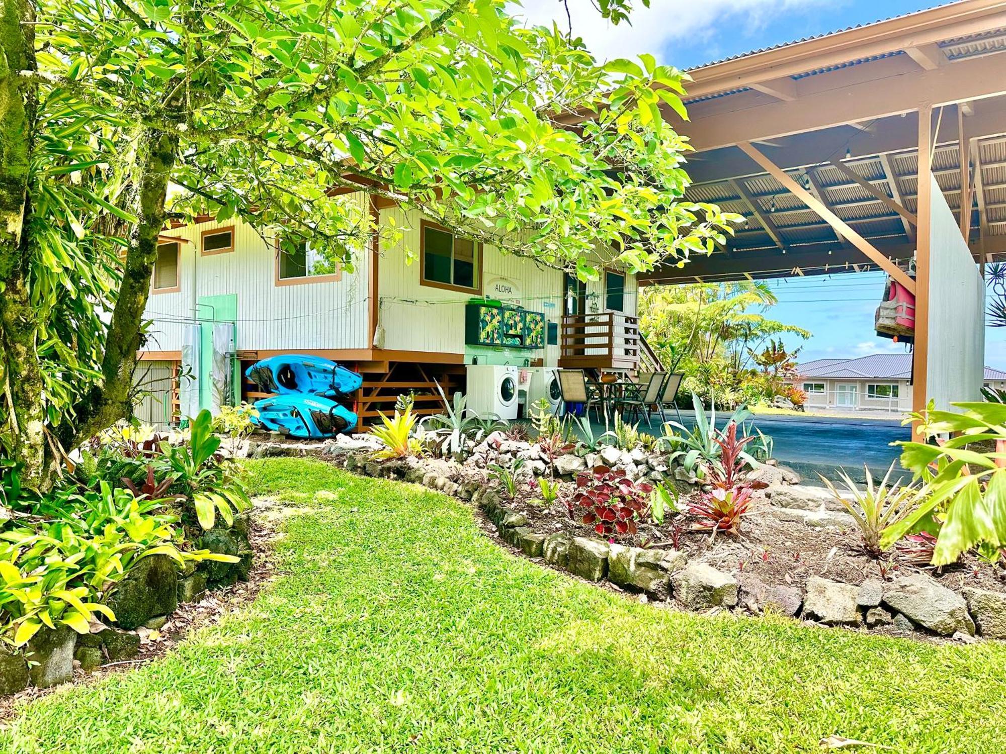Puna Zen Botanical Garden Retreat 키아우 외부 사진
