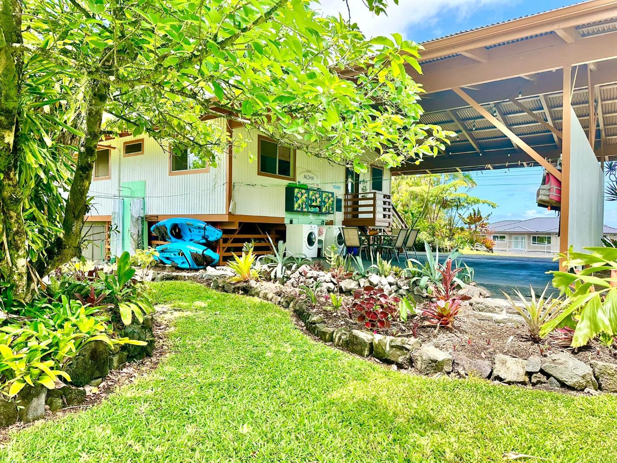 Puna Zen Botanical Garden Retreat 키아우 외부 사진