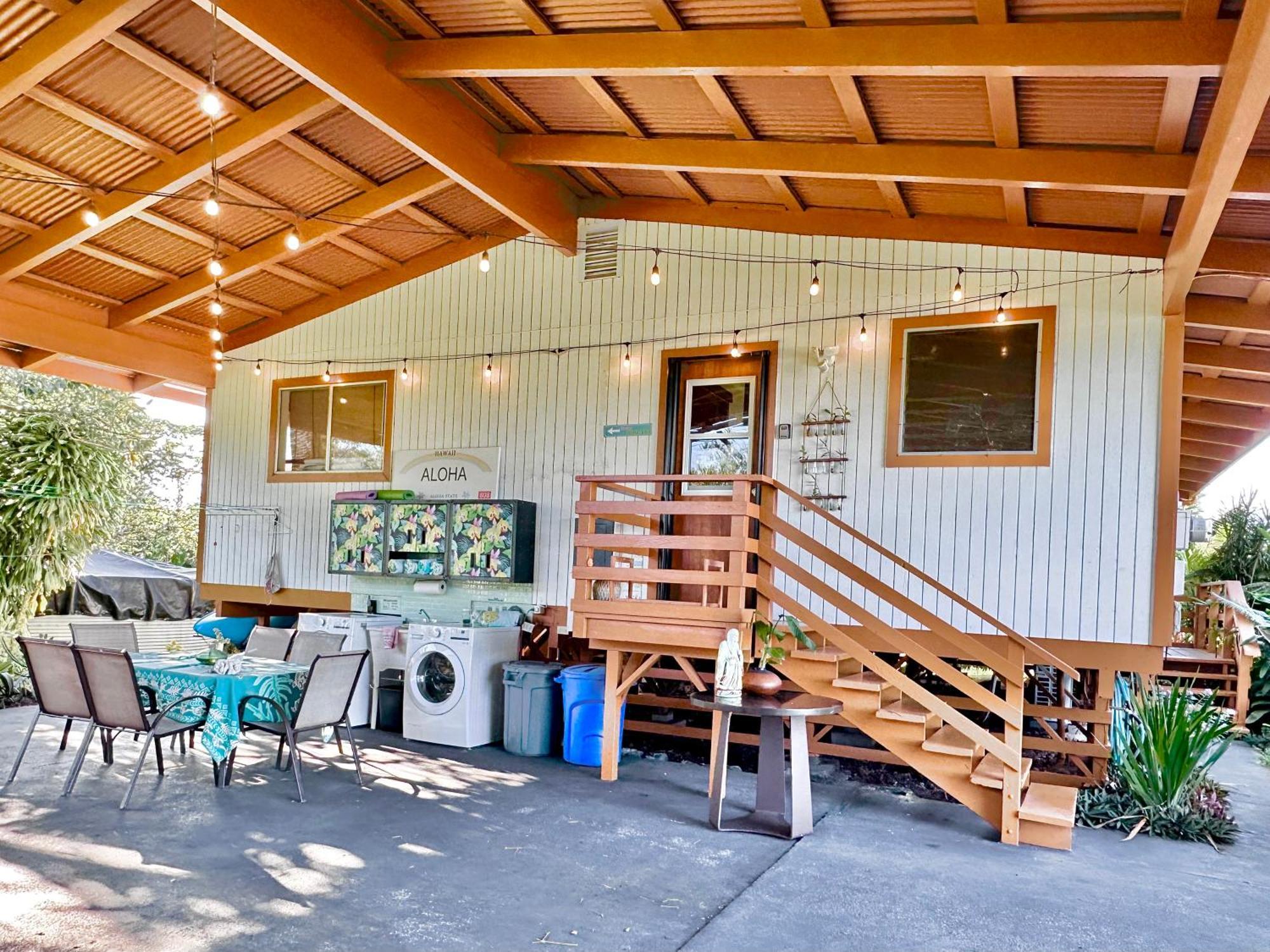 Puna Zen Botanical Garden Retreat 키아우 외부 사진